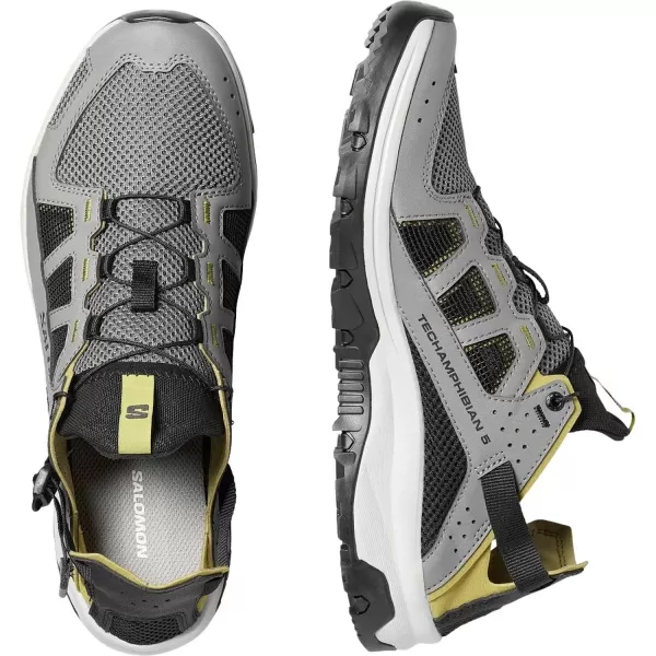  Herrenschuhe SALOMON TECHAMPHIBIAN 5 L49227700 CASTLEROCK/WILLOW/SCHWARZ 