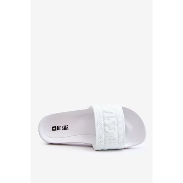  Damenhausschuhe BIG STAR LL274A159 WEISS Big Star Shoes 