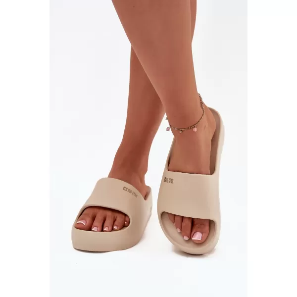 Damenhausschuhe BIG STAR SS274722 BEIGE Big Star Shoes 