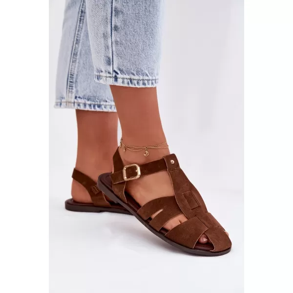  Damensandalen BOTO BELANESSA 41616 BRAUN 