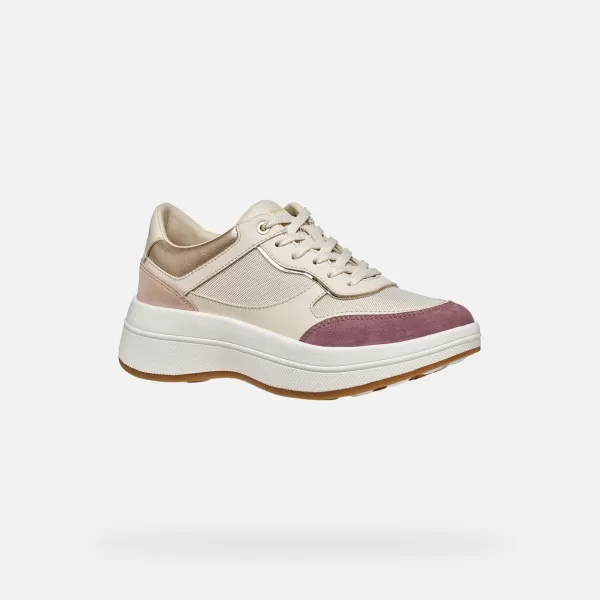  Damen-Sneaker GEOX SPHERICA ECUB-3 G013159 BEIGE 