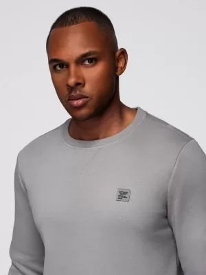 Herren-Sweatshirt OMBRE OM-SSNZ-0243 GRAU