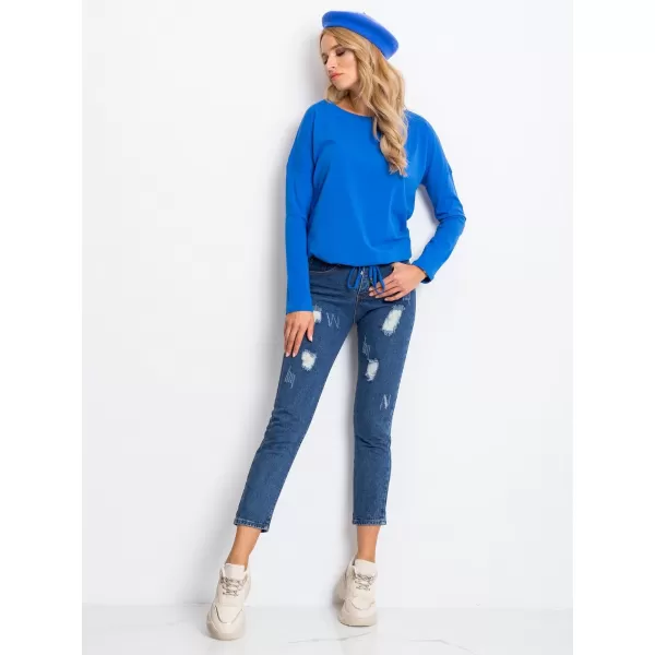  Damenbluse BASIC FEEL GOOD RV-BZ-5122.10P DUNKELBLAU 