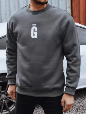 Herren-Sweatshirt DSTREET BX5921 DUNKELGRAU