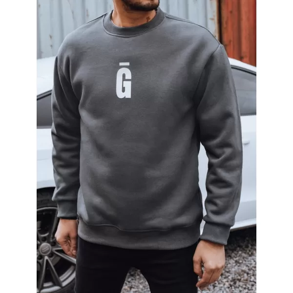  Herren-Sweatshirt DSTREET BX5921 DUNKELGRAU 