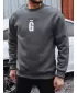 Herren-Sweatshirt DSTREET BX5921 DUNKELGRAU