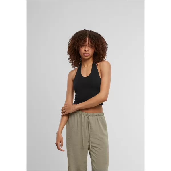  Damen-T-Shirt URBAN CLASSICS TB7533 SCHWARZ 