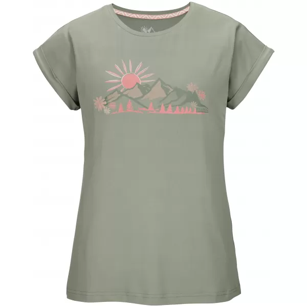 Damen-T-Shirt KILLTEC KOS 9 44004-741 HELLES OLIV 