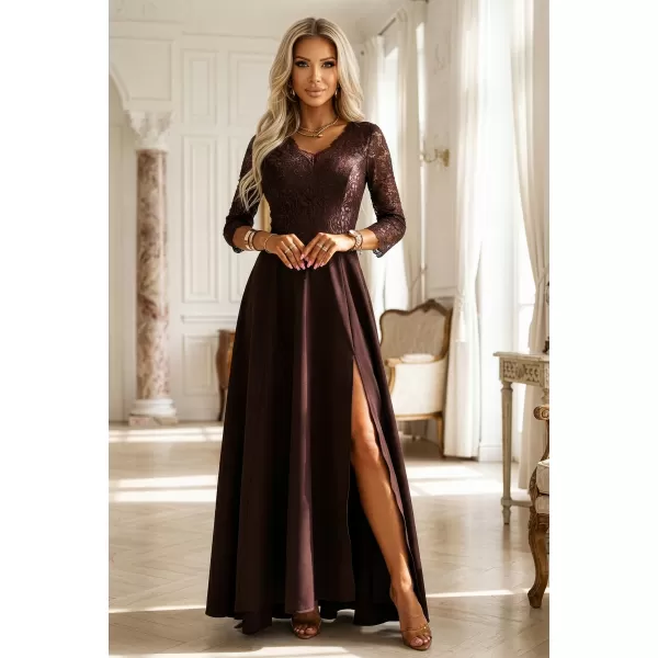  Kleid NUMOCO 309-14 SCHOKOLADE 