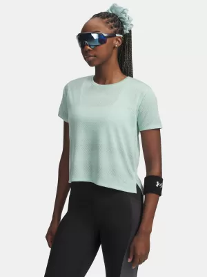 Damen-T-Shirt UNDER ARMOUR UA VELOCITI SHORTSLEEVE 6009540-703 GRÜN