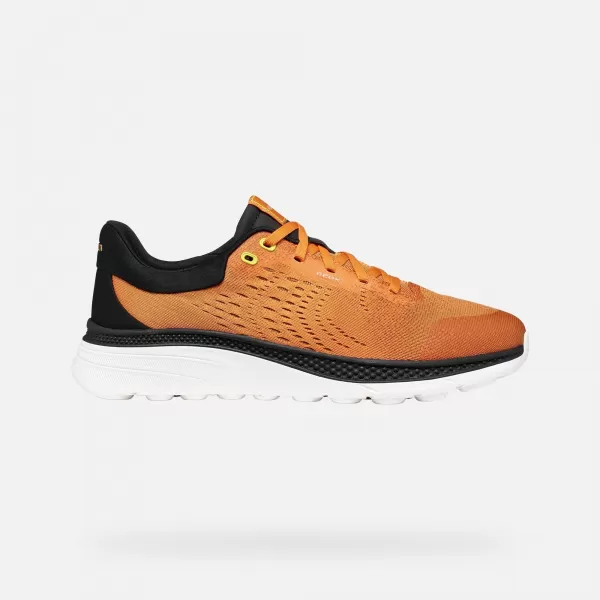  Herren-Sneaker GEOX SPHERICA ACTIF X1 G014569 ORANGE 