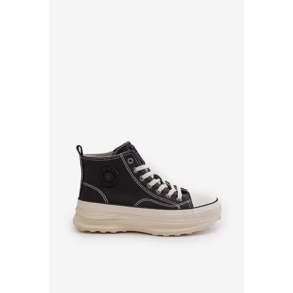  Damen-Sneaker BIG STAR OO274068 SCHWARZ Big Star Shoes 