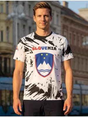 Premium-T-Shirt für Herren ALTISPORT VOJ/ALM036SI/TR01 ABSTRAKTION