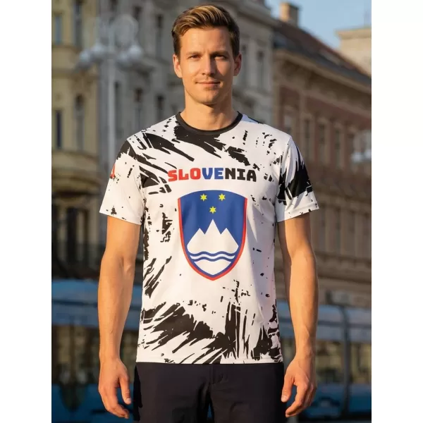  Premium-T-Shirt für Herren ALTISPORT VOJ/ALM036SI/TR01 ABSTRAKTION 