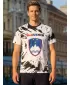 Premium-T-Shirt für Herren ALTISPORT VOJ/ALM036SI/TR01 ABSTRAKTION