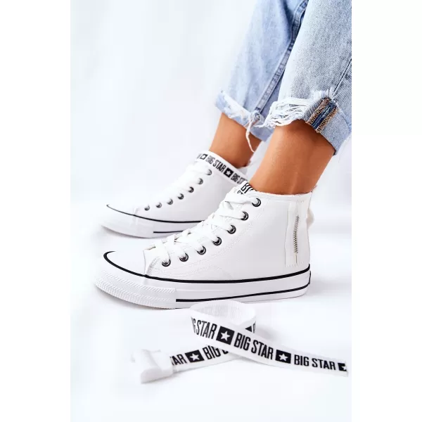  Damen-Sneaker BIG STAR GG274027 WEISS Big Star Shoes 