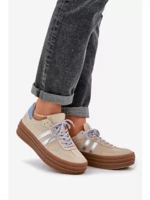 Damenschuhe ZAZOO N1068S4 BEIGE