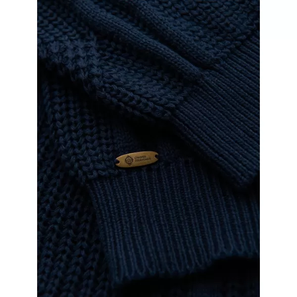 Herrenpullover OMBRE OM-SWSW-0151 MARINEBLAU 