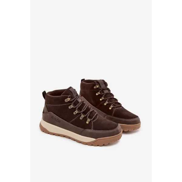  Herrenschuhe BIG STAR SS174263 BRAUN/BEIGE Big Star Shoes 