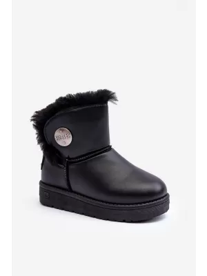 Kinder-Schneestiefel BIG STAR MM374082 SCHWARZ Big Star Shoes