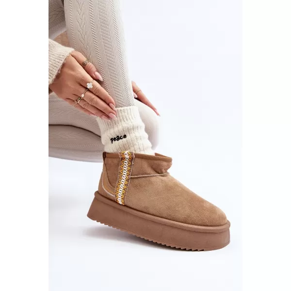  Schneemänner für Frauen BOTO UDRA 29607 KHAKI 