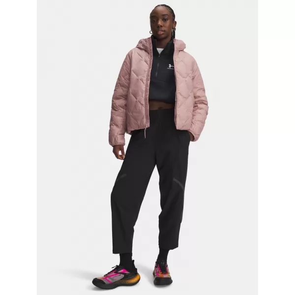  Damenjacke UNDER ARMOUR LEGEND DOWN JACKET 6008818-673 ROSA 