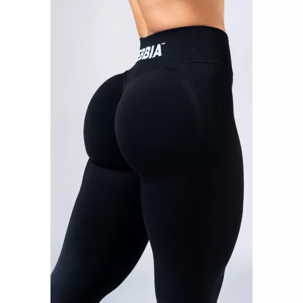  Push-up-Leggings mit hoher Taille POWER 888 SCHWARZ Nebbia 