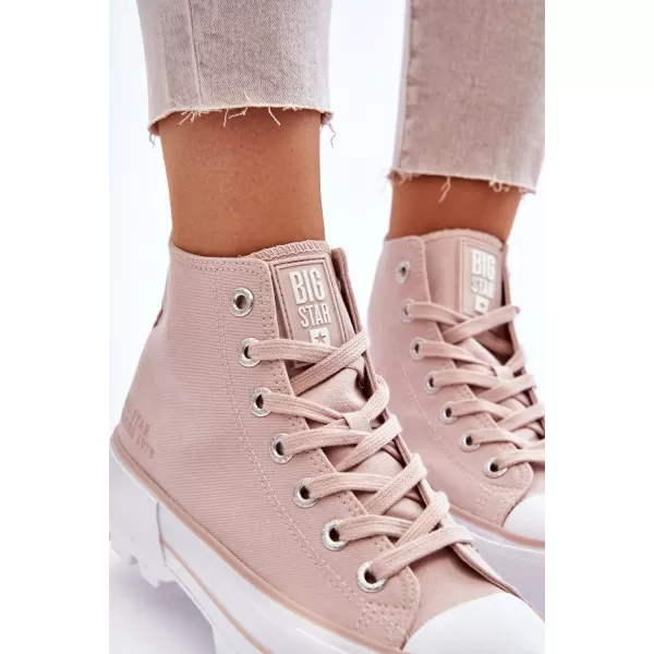  Damen-Sneaker BIG STAR LL274157 NUDE Big Star Shoes 
