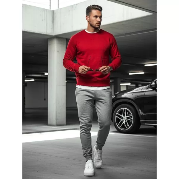  Herren-Sweatshirt DSTREET BX3867 ROT 
