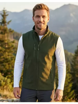 Herren-Softshellweste ALTISPORT NoPrint NP/ALM865 MILITÄR
