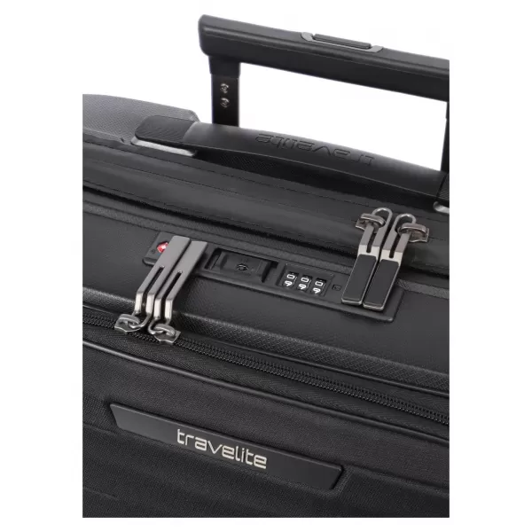  Koffer TRAVELITE Mooby S,M,L Front pocket SCHWARZ 