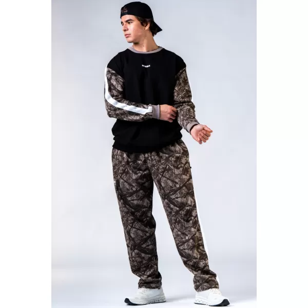 Sweatshirt mit entspannter Passform POWER 903 HELLBRAUN CAMO Nebbia 