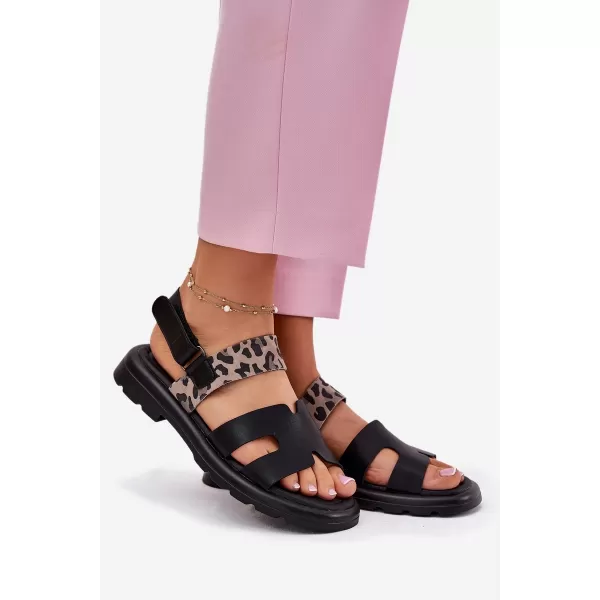  Damensandalen VINCEZA 66780 SCHWARZ 