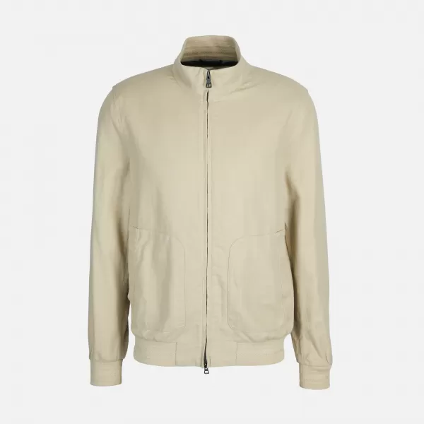  Herrenjacke GEOX RECANATI G012272 BEIGE 
