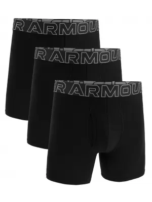Herren-Boxershorts UNDER ARMOUR M UA PERF COTTON 3IN SCHWARZ