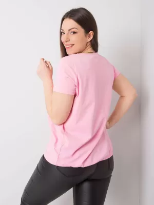 Damen-T-Shirt BASIC FEEL GOOD RV-TS-6320.85P ROSA