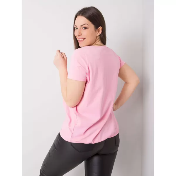  Damen-T-Shirt BASIC FEEL GOOD RV-TS-6320.85P ROSA 