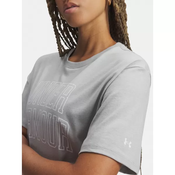  Damen-T-Shirt UNDER ARMOUR RIVAL OS CAMPUS TEE 6007883-012 GRAU 