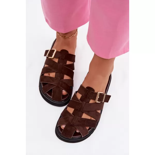  Damenhausschuhe BOTO ROSELISSE 41561 BRAUN 