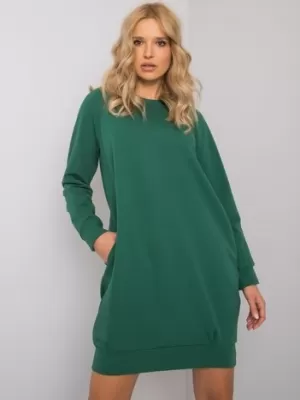 Kleid BASIC FEEL GOOD RV-TU-5184.93P DUNKELGRÜN