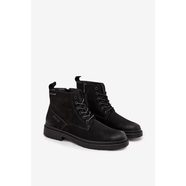  Herrenschuhe BIG STAR OO174148 SCHWARZ Big Star Shoes 