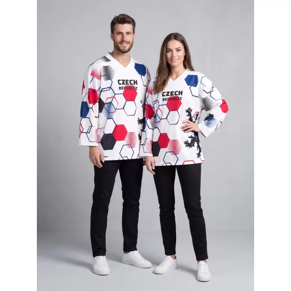  Hochwertiges Unisex-Trikot ALTISPORT VOJ/ALU036DRES01 HEXA WEIß 