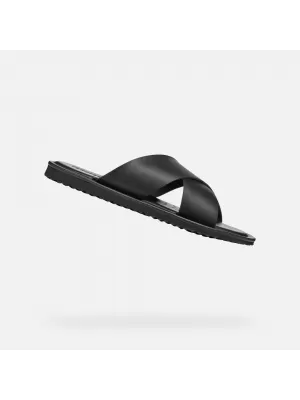 Herrensandalen GEOX ERICE G002620 SCHWARZ