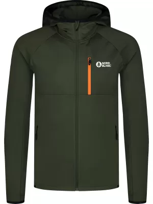 Powerfleece-Sweatshirt für Herren NORDBLANC CREEK NBWFM8280 GRÜN