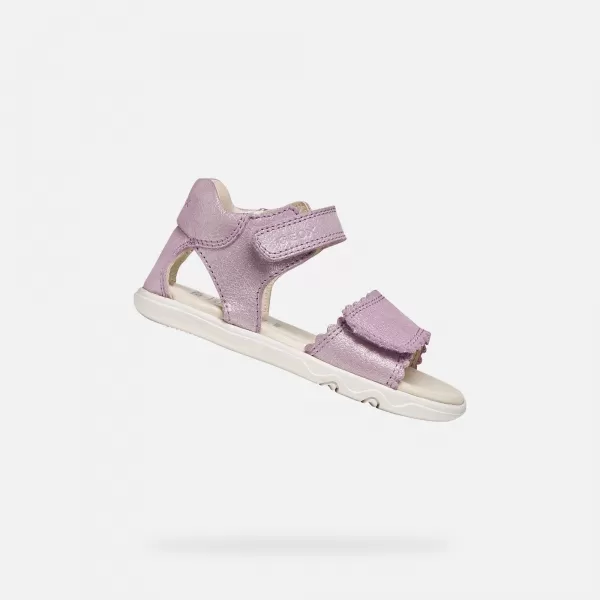  Sandalen für Mädchen GEOX SANDAL STEPPIEUP B656QB000CRC8020 ROSA 