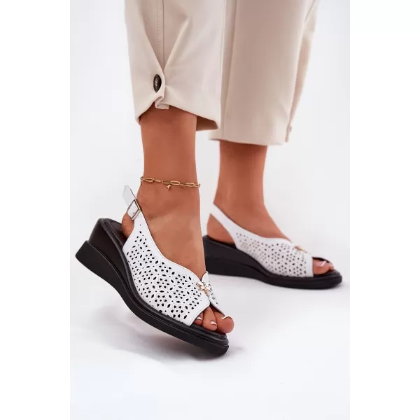  Damensandalen VINCEZA 79529 WEIß 