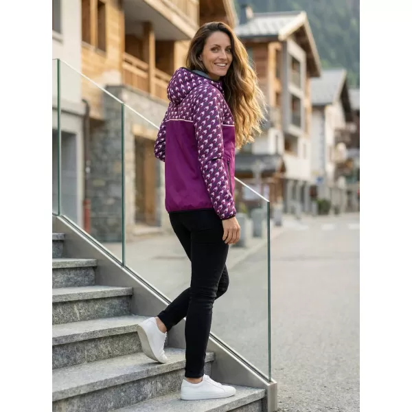  Premium-Softshelljacke für Damen ALTISPORT VOJ/ALW048JACK01 LILA 