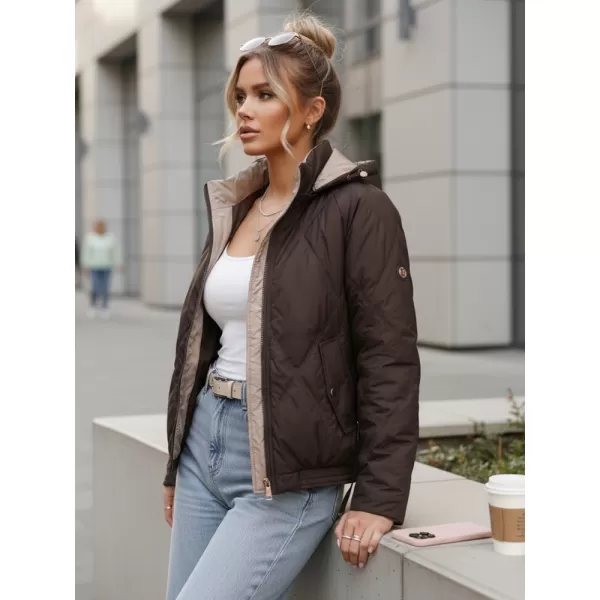  Damenjacke DSTREET TY5671 BRAUN 