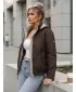 Damenjacke DSTREET TY5671 BRAUN