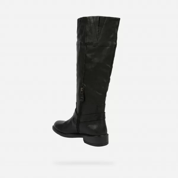  Damenstiefel GEOX CATRIA G015022 SCHWARZ 